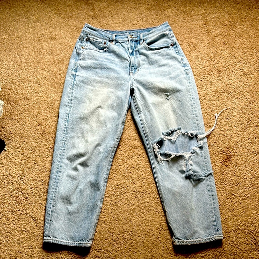 American eagle 90 s boyfriend size 6 xtra short jeans